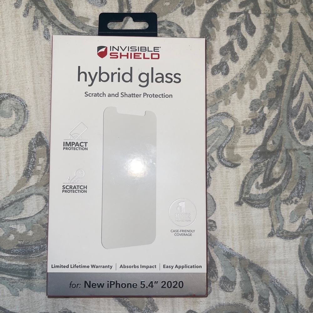 8 InvisbleShield Hybrid Glass Screen Pro. Iphone 12 Mini (5.4")